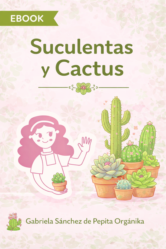 Ebook- Cuidado de cactus y suculentas + video
