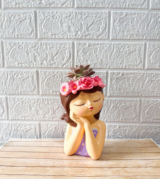 Soñadora pensadora lila