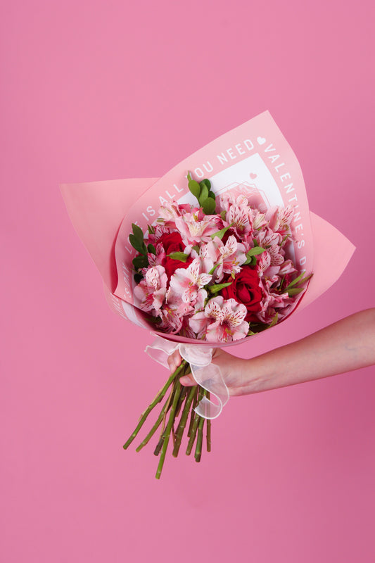 Ramo astromelias 3 rosas