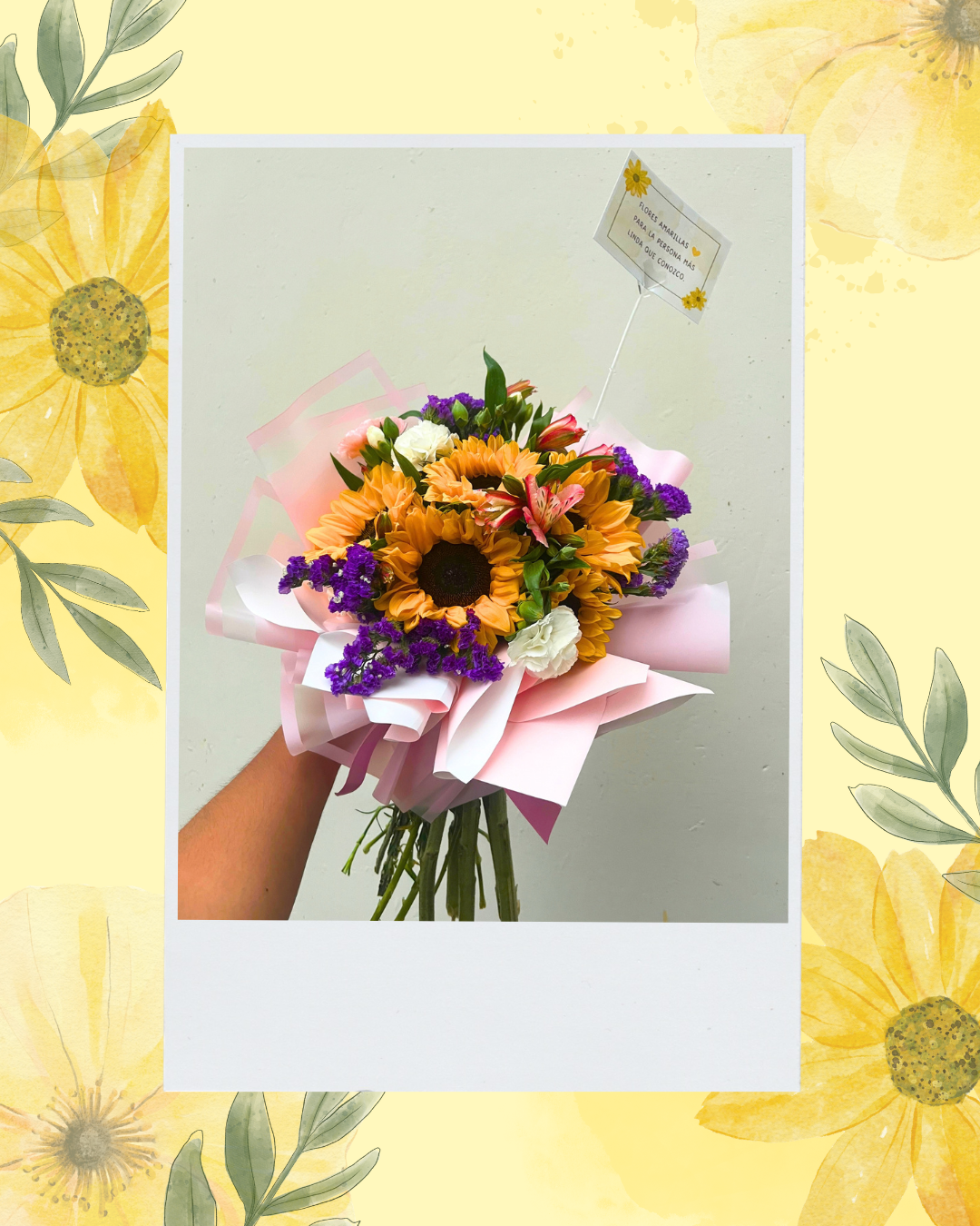 Ramo 5 girasoles