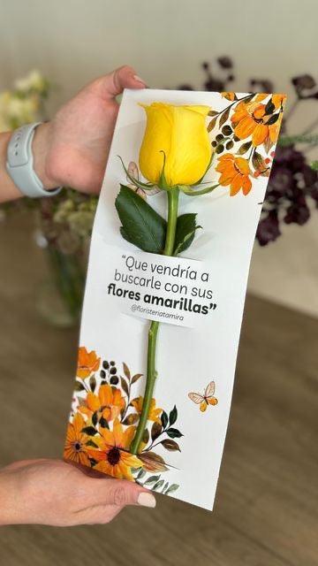 Flor amarilla